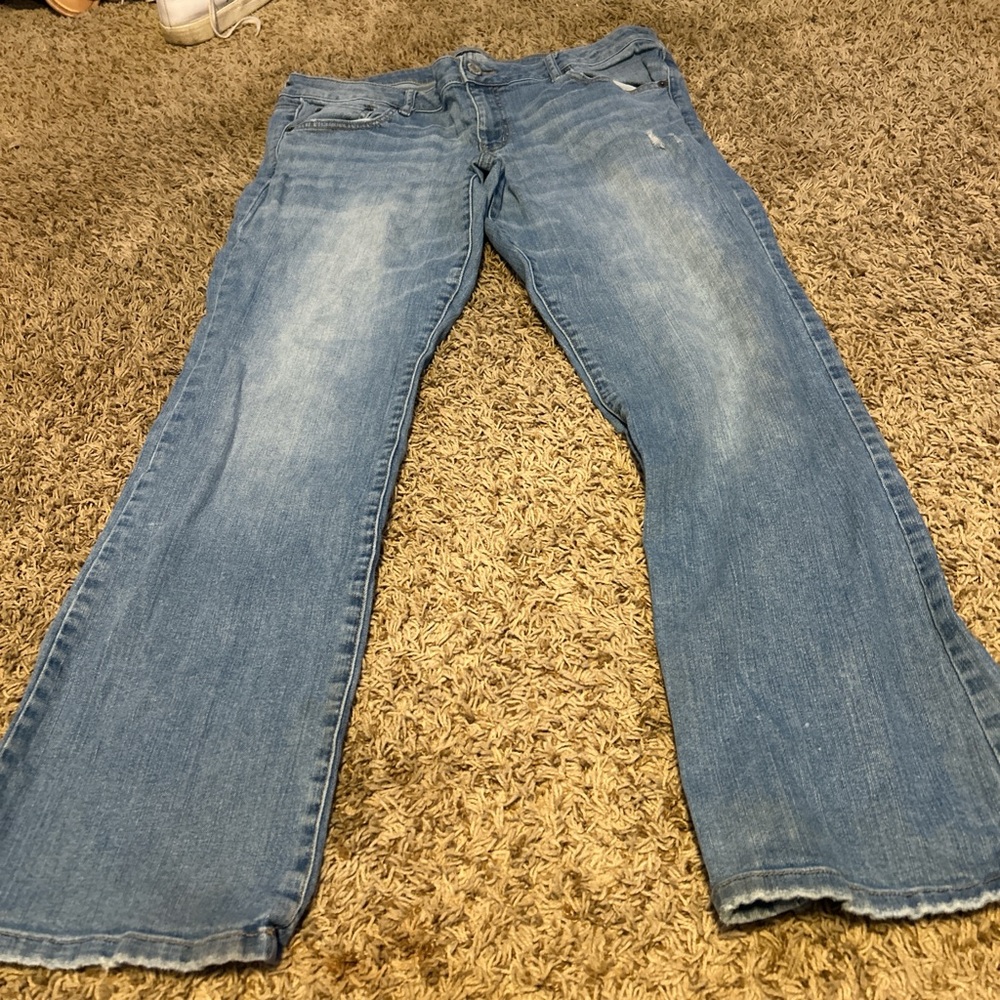 American Eagle Outfitters Blue Boot Cut Jeans